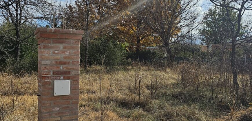 COD 104 – LOTE EXLUSIVO EN CALLE PRIVADA, B° VILLA LUJÁN, MINA CLAVERO.