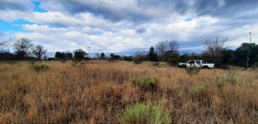 Cod- 74 -. Terreno sobre la Ruta y con costa de Río en Nono, Inmejorable inversión.